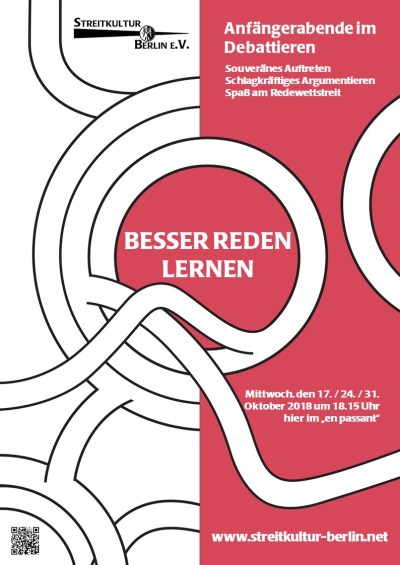 Poster Anfängerabende 2018 - Herbst